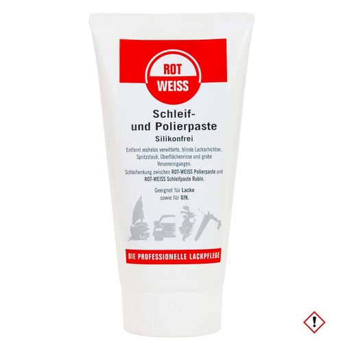 Stück rotweiss schleif und - 1,
