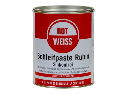 Rotweiss schleifpaste rubin - schleifpaste,