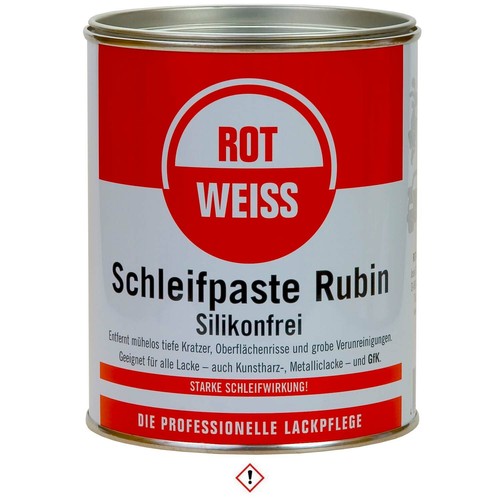 Stück rotweiss schleifpaste - stück,