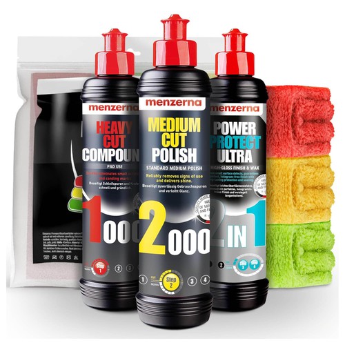 Menzerna auto politur set - politur,